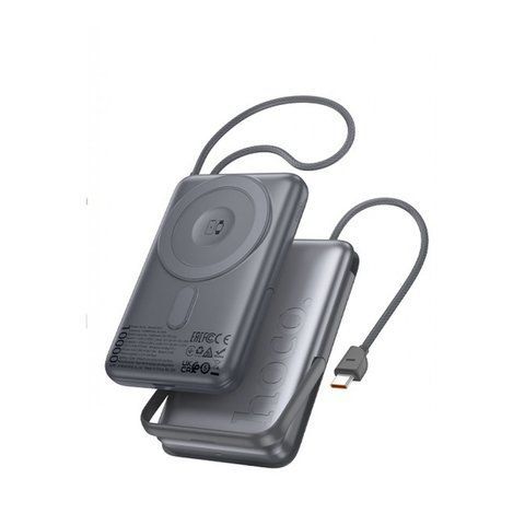 Power Bank 10000 mAh&nbsp;&mdash; Hoco Q43 &mdash; Metal Gray Ц-000081681 фото