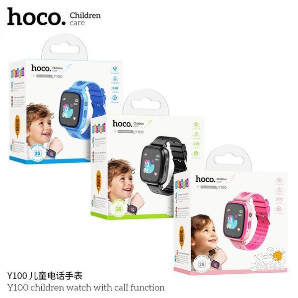 Smart Baby Watch (Call Version) &mdash; Hoco Y100 &mdash; Pink Ц-000080565 фото
