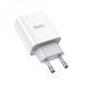 Home Charger 2.1A 1U Micro Cable (1m) Hoco C81A &mdash; White Ц-000069754 фото 6